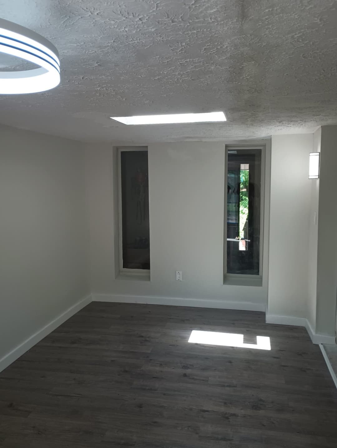 Commercial building in Long Island, New York, updated with tile and windows